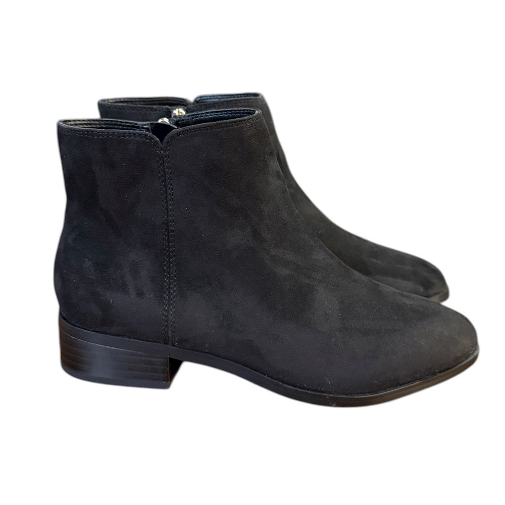 J.Crew Sueded Ankle Boots Women’s Size 6.5 Black
